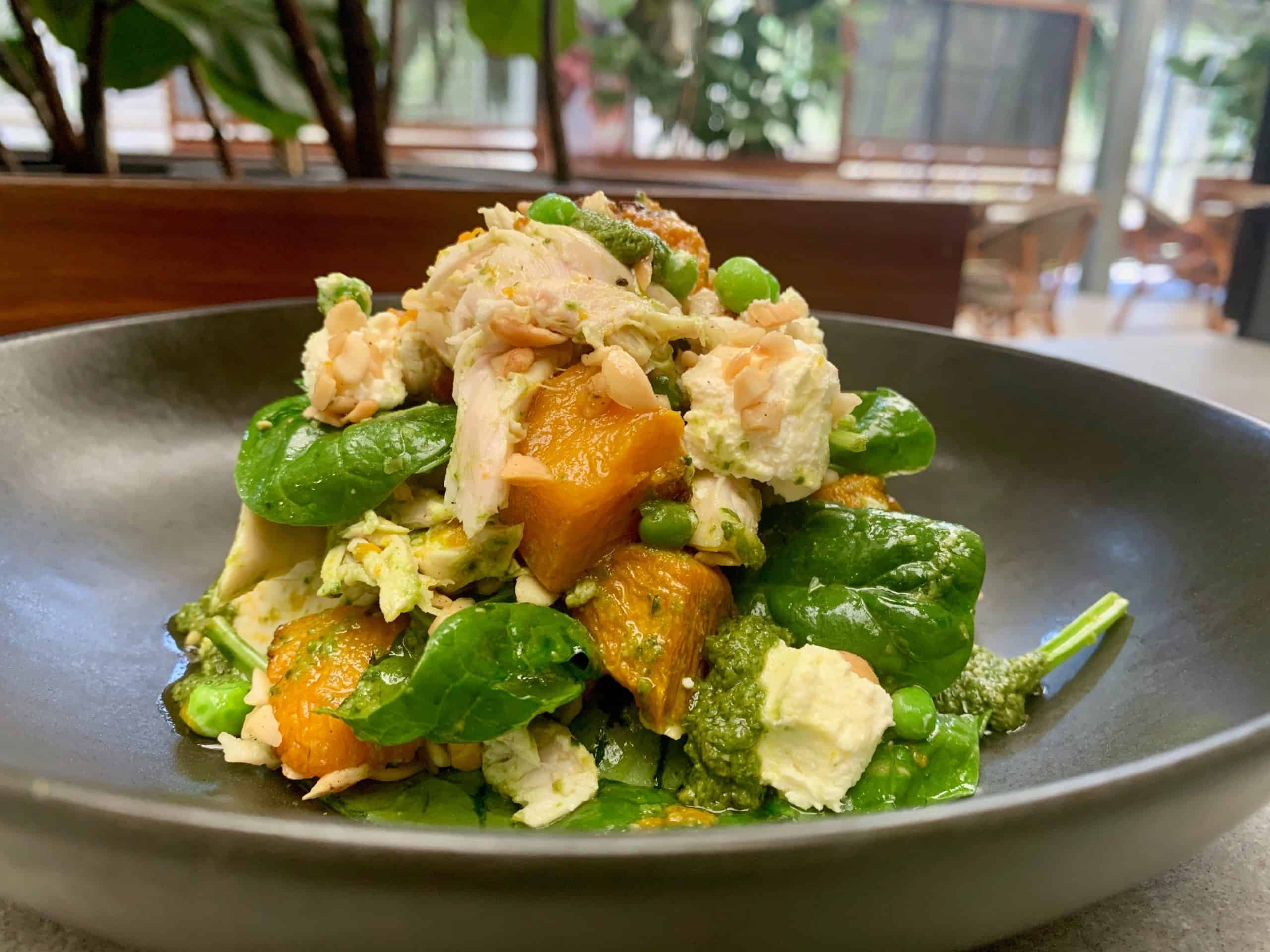 Roast Chicken, Pumpkin and Macadamia Salad | Health and Wellbeing Queensland