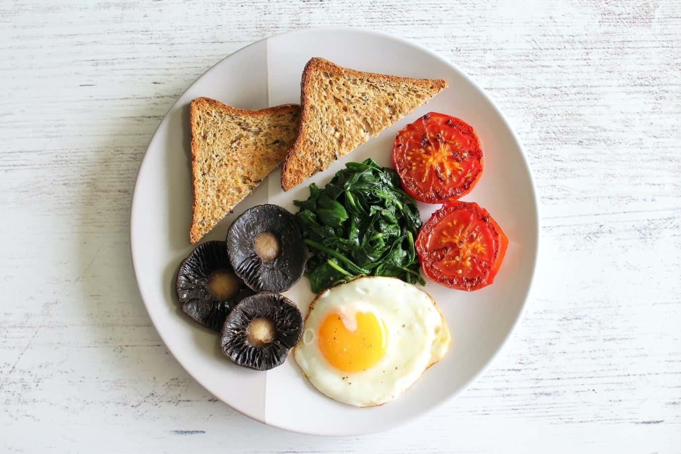 Grilled Vegetarian Breakfast | Health and Wellbeing Queensland