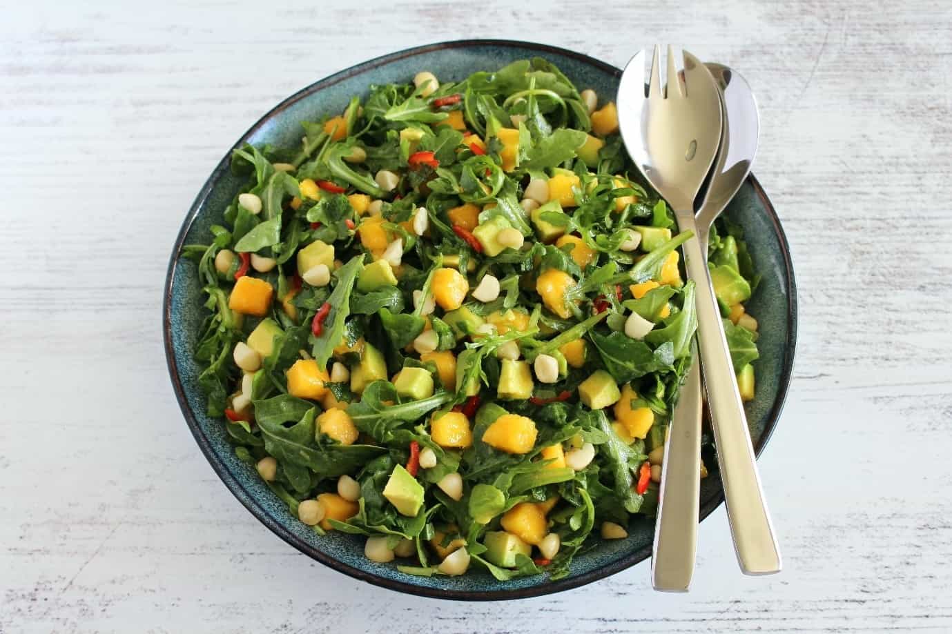 Mango, Avocado and Macadamia Salad | Health and Wellbeing Queensland