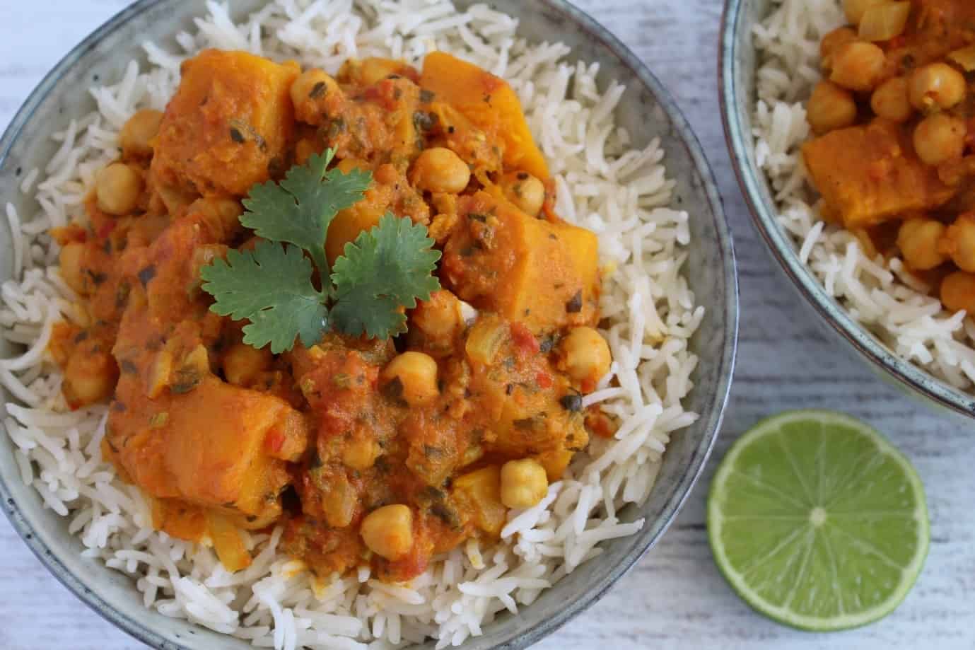 Pumpkin, Chickpea and Coconut Curry | Health and Wellbeing Queensland