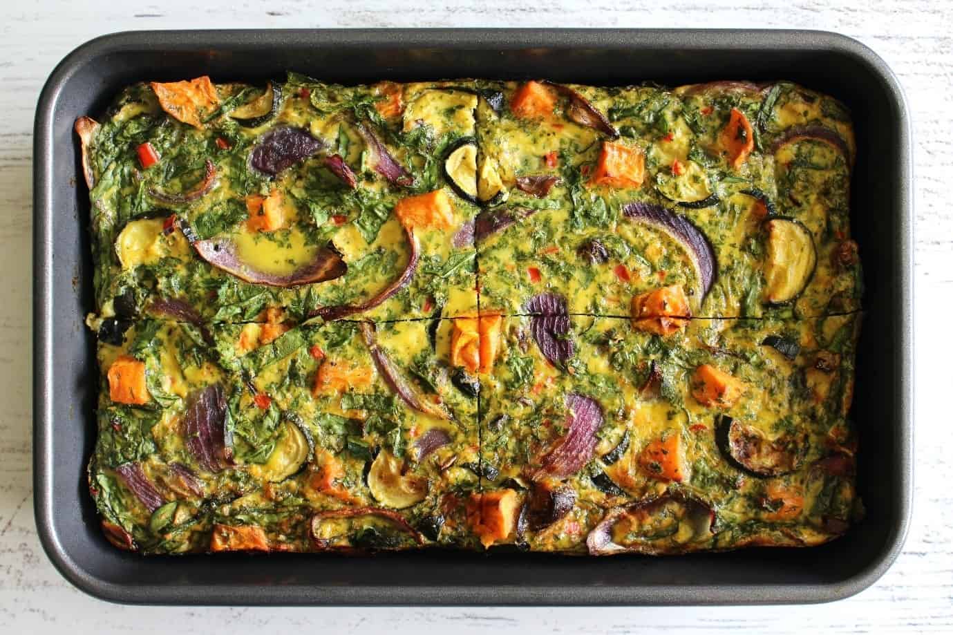 Roasted Vegetable Frittata | Health and Wellbeing Queensland