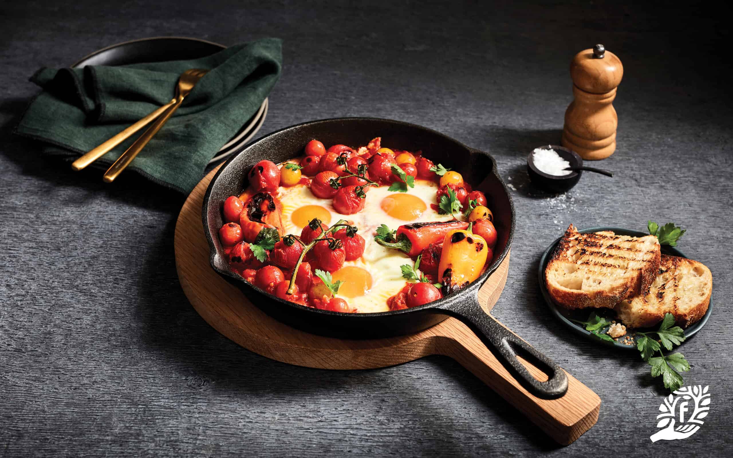 Shakshuka Baked Eggs