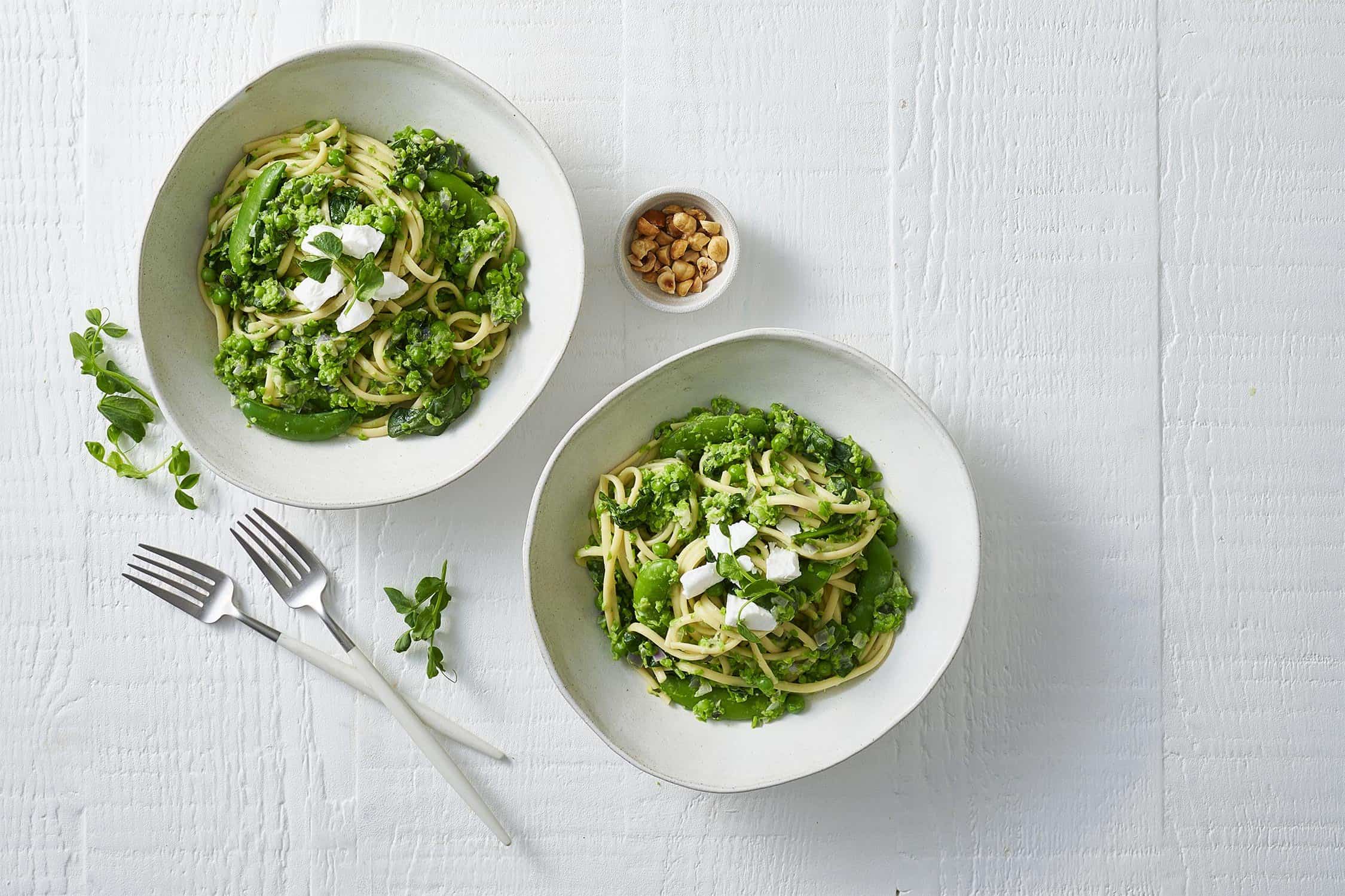 Spring Pea Linguine