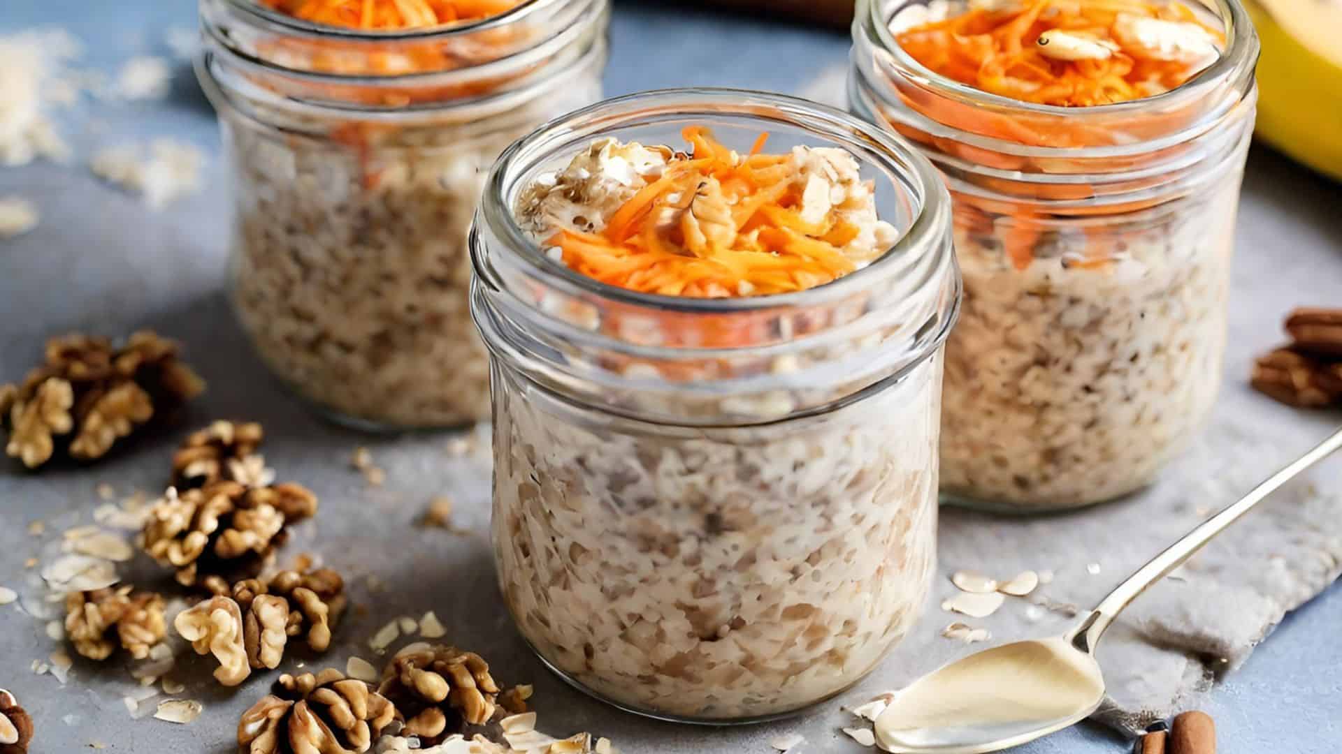 Carrot Cake Overnight Oats