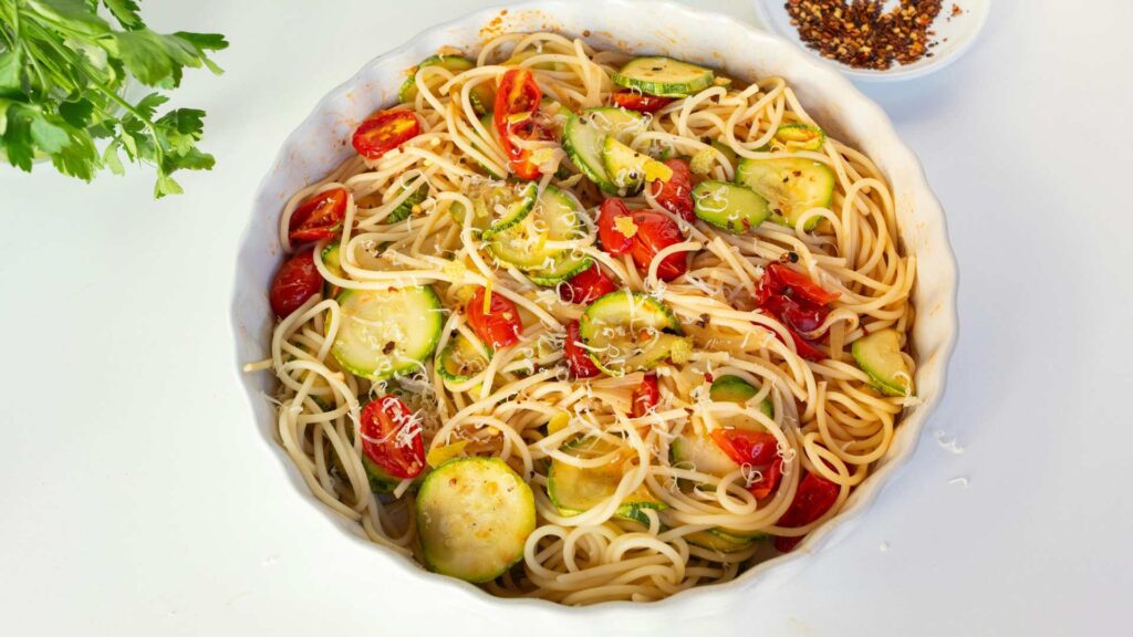 Vegetable pasta