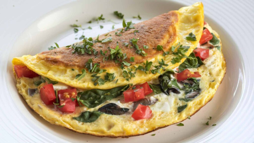 vegetable omelette